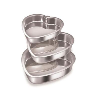 Imagem de Conjunto de Assadeiras Coração 1 a 3 - ABE