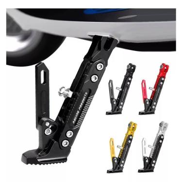 Imagem de Descanso Pezinho Cavalete Lateral Regulavel Moto Universal