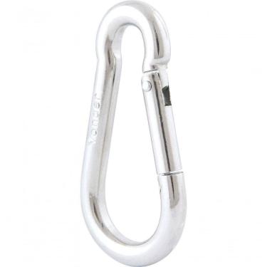 Imagem de Mosquetão Com Trava 9x90mm Leve Galvanizado Cartela - Vonder