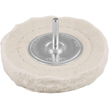 Imagem de Roda De Feltro-pano 4x1-2" Haste 1-4" Para Polimento Vonder