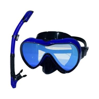 Imagem de Máscara De Mergulho Profissional À Prova d'Água Com Óculos De Silicone