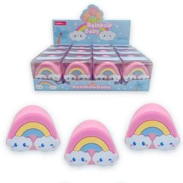 Imagem de Apontador arco iris -papelaria kawaii-weibo - AQUELARIUM