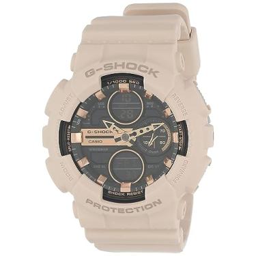 Imagem de Relógio CASIO G-SHOCK feminino rose anadigi GMA-S140M-4ADR