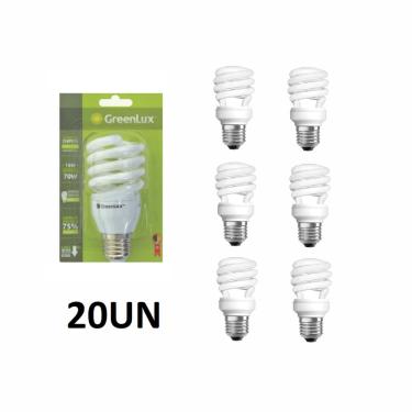 Imagem de Lâmpada Fluorescente Compacta Modelo Mini Espiral 15w/127v - Caixa com 20 Lâmpadas