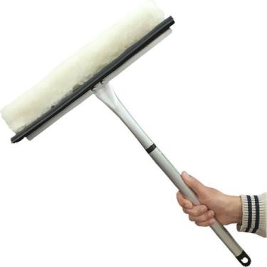 Imagem de Rodo Limpa Vidros 35 cm com Cabo para Janelas e Para-Brisas - VendasSh