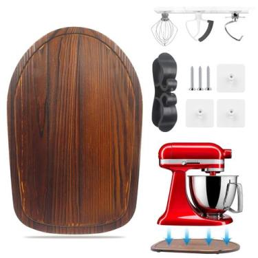 Imagem de Tapete deslizante para batedeira KitchenAid de 4,5-5 Qt com organizado