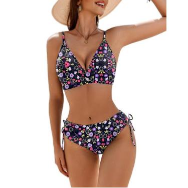 Imagem de Conjunto de biquíni AI'MAGE, roupa de banho de duas peças de cintura a