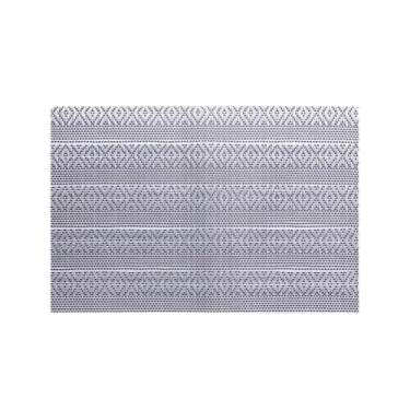 Imagem de Lugar Americano retangular em PVC - Lyor - 30x45cm - Aki do Lar, Cinza