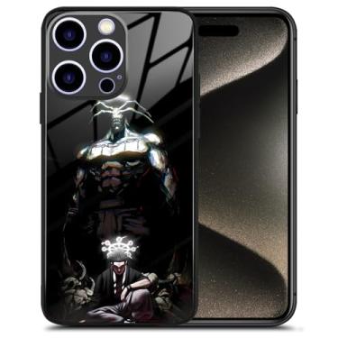 Imagem de Megumi Sukuna Mahoraga Capa de proteção de silicone brilhante com tema de mangá - Capa de telefone exclusiva anime para iPhone 15 Pro Max