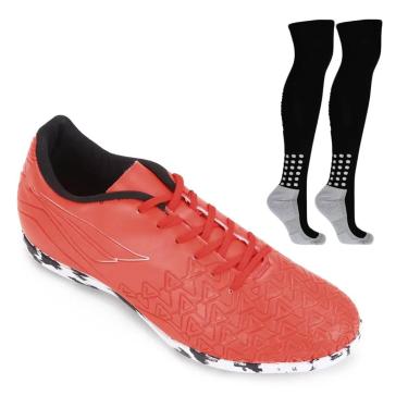 Imagem de Kit Chuteira Society Penalty Fúria XXI + Meião