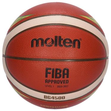 Imagem de Bola de Basquete Molten BG4500 CBB Oficial T6 Basketball FIBA Approved-Unissex