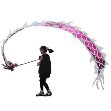Imagem de Square Dance 1,5-4M Fita de dragão de dança folclórica - Dragão de fitness para atividades físicas e dança dominadora (1,5 m)