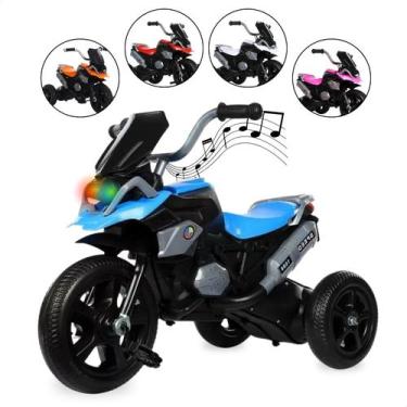Imagem de Triciclo Infantil Passeio com Pedal 3 Rodas Brinquedo com Música e Som