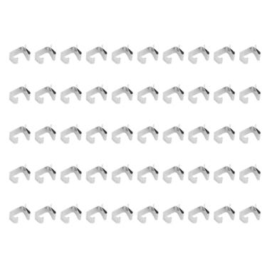 Imagem de Tnfeeon Gotes de Calha de Luzes Aço Inoxidável, Instalação Fácil, Espaçamento Ideal, Aplicação Versátil, Embalagem Conveniente, Clima e Geada, Forte e Confiável para (Tamanho pequeno (29,9 x 15 x