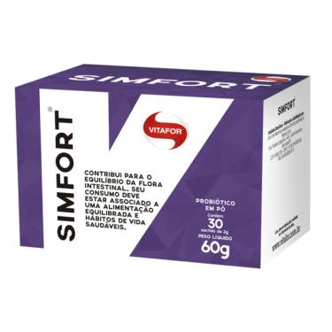 Imagem de Simfort Probiótico com 5 Espécies 2g Vitafor 30 Sachês