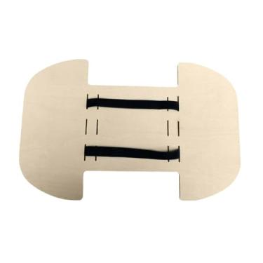 Imagem de RNXRZANK Plataforma de Madeira para Bicicleta Elétrica com Pedal para Cães, Extensão para Transporte de Animais de Estimação, Assento para Scooter, Peça de Rep, S