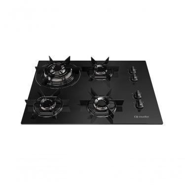 Imagem de Cooktop Mueller 4 Bocas Com Queimador Tripla Chama MCG4BC Bivolt
