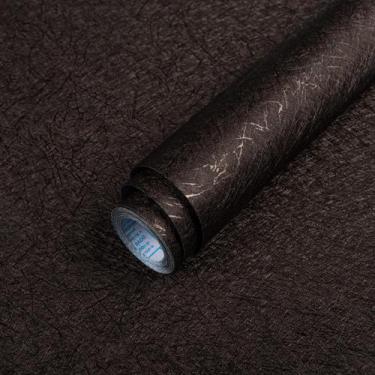 Imagem de Papel de parede Abyssaly Brown Peel and Stick Waterproof 4m