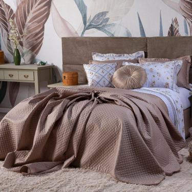 Imagem de Kit Cobre Leito Maya Dupla Face C/ Almofadas Queen 07 Peças