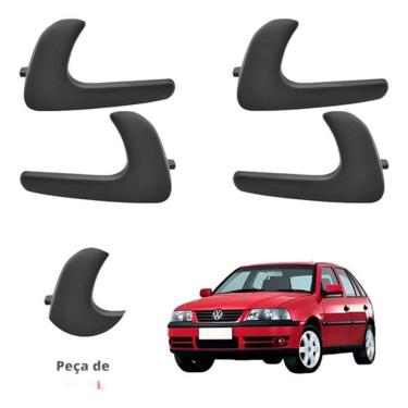 Imagem de Kit 4 Maçaneta Interna Gatilho Alavanca Gol 1999 2000 2001 - Un / 4 [f103]