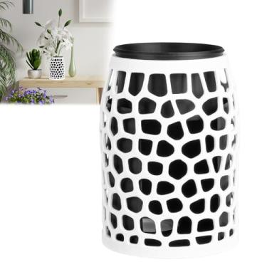 Imagem de Vaso disfarçado para câmera | Compatível com câmera interna Ring (2ª geração) | Câmeras de segurança ocultas | Abertura discreta do cabo | Decoração de vaso doméstico