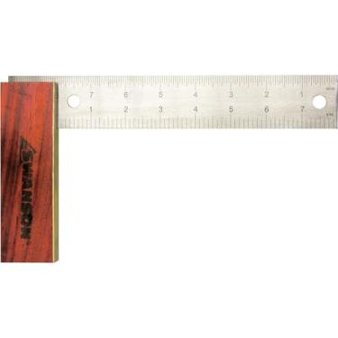 Imagem de Swanson Tool TS152, 20 cm, quadrado com cabo de madeira