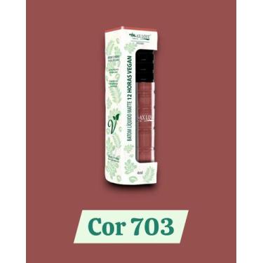 Imagem de Batom Líquido Vegano Matte 12h Max Love - Cor Incrível, 20061001/703