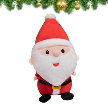 Imagem de Shakven Boneca de Natal, Pelúcias de Natal | Pelúcia decorativa de bicho de pelúcia de 9 polegadas - Pelúcias de animais, brinquedo de pelúcia, almofada de feliz Natal para todas as idades