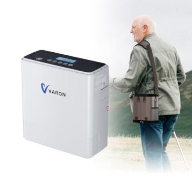 Imagem de 6L Gerador de Oxigênio Portátil- 6 Níveis Ajustáveis (28-90%) | Bivolt (100-240V), 5.5kg, Kit Completo com Mochila e Bateria