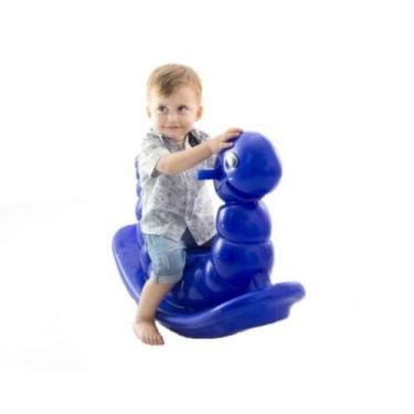 Imagem de Gangorra Nhoca Azul Lagartinha - Diversão Kids