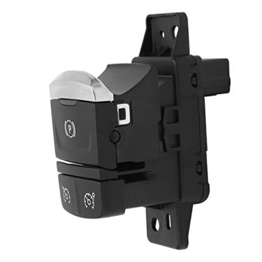 Imagem de Tbest Botão eletrônico de interruptor de freio de mão plástico ABS de alta sensibilidade OEM 363216544R Substituição para Kadjar 1.6 Tce Energy 163 CV Scenic IV .2 132