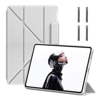 Imagem de Capa para tablet Nubia RedMAGIC Astra Gaming/Pad 3 Pro 23.0 cm, capa de poliuretano premium KONXISA com 4 unidades, rede contra poeira, capa com suporte, resistente a arranhões e à prova de choque