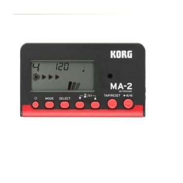 Imagem de Metronomo Korg Ma-2 Digital Vermelho/ Preto - Pride