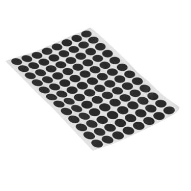 Imagem de Marcador profissional de mesa de sinuca, adesivos autoadesivos de ponta de bilhar de 12 mm para prática de bilhar 96 peças