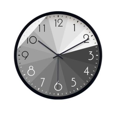 Imagem de Relógio de parede Relógio de parede minimalista, silencioso, com mecanismo quartzo e alimentado por bateria. Design versátil para decoração de casa(20 inches)