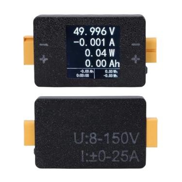 Imagem de Dpofirs Medidor de Energia Digital 8-150V 25A RC Testador de Capacidade de Tensão da Bateria Interface XT60 Medidor de Descarga da Bateria