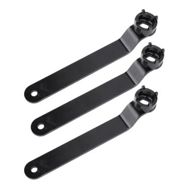 Imagem de Hyuduo Chave de Rebarbadora Angular de 4 Garras, Ferramenta Removedora de Porca de Bloqueio de Aço de Alto Carbono para Trocas Rápidas de Roda, Compatível Com Rebarbadoras Múltiplas para Uso