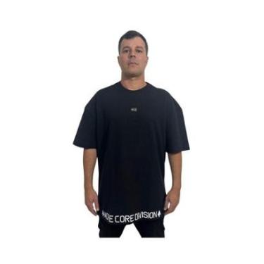 Imagem de Camiseta Mcd Box Fit Logomania pto-Masculino