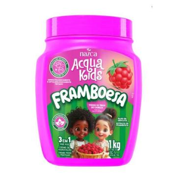 Imagem de Nazca Creme de Tratamento 3 em 1 Acqua Kids Framboesa 1kg