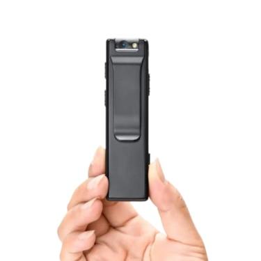 Imagem de Câmera Policial Esportiva A3 Hd 1080p Externa Corpo Colete Tira Foto 90° Sem Fio Magnética Sensor De Movimento