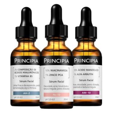 Imagem de Principia Kit 3 Séruns Hialurônico + Niacinamida + Mandélico