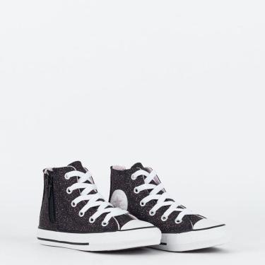 Imagem de Tênis Infantil All Star Side Zip Material Shine Converse-Feminino