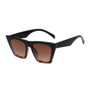 Imagem de Óculos de Sol Femininos Olho de Gato Degradê, Armação Grande, Proteção UV400, Ideais para Esportes ao Ar Livre, Corrida e Ciclismo, 04