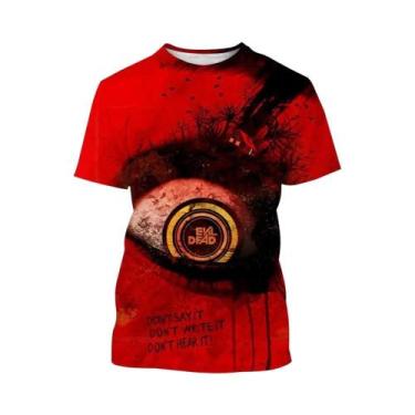 Imagem de Camiseta Com Estampa 3D Do Filme De Terror Dracula, Moda Verão, Gola R