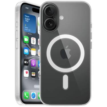 Imagem de [GL CASES] Capa iPhone 17 Capinha Apple iPhone 17 Compatível Com Magsafe Anti-Amarelamento De Silicone Premium Com Bordas Elevadas Para Câmera E Tela Com Indução Magnética