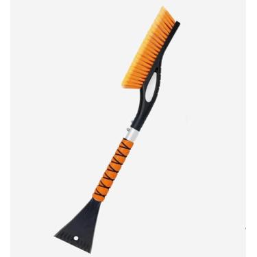 Imagem de YYSoSTooL-Store Uma escova de remoção de neve de carro de 68 cm e raspador de gelo com um design destacável dois em um e uma alça de espuma ergonômica é adequada para modelos de caminhões Sedan e SUV