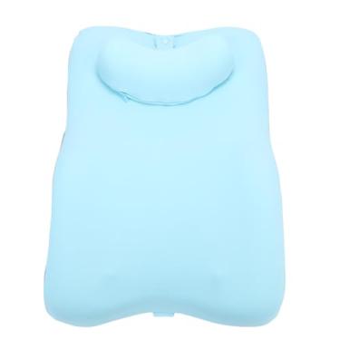 Imagem de Luocute Travesseiro de Leitura de Espuma Viscoelástica, Travesseiro de Apoio para As Costas Com Design Curvo 3D Alivia a Tensão Nos Ombros e Dores No Pescoço para Adultos Sentados na (cinza azulado)