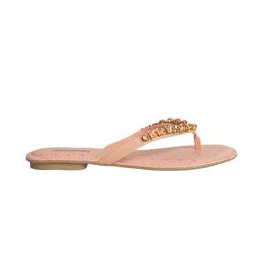 Imagem de Sandália Mississipi Anabela Tiras Nó Feminino Q5234