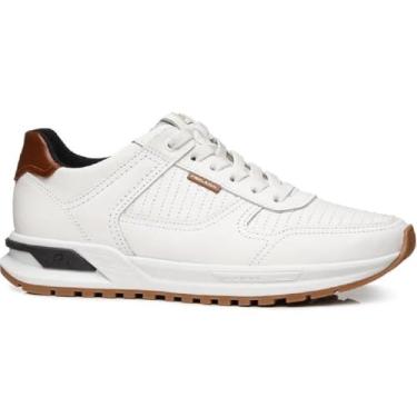 Imagem de Sapatenis Pegada Ref 112102-01 Branco/marrom 038