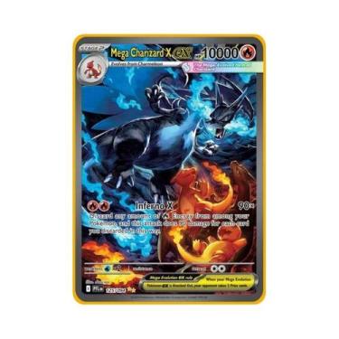 Imagem de Cartão Metálico Pokémon De 10000 Pontos Arceus Charizard Mewtwo Vmax G